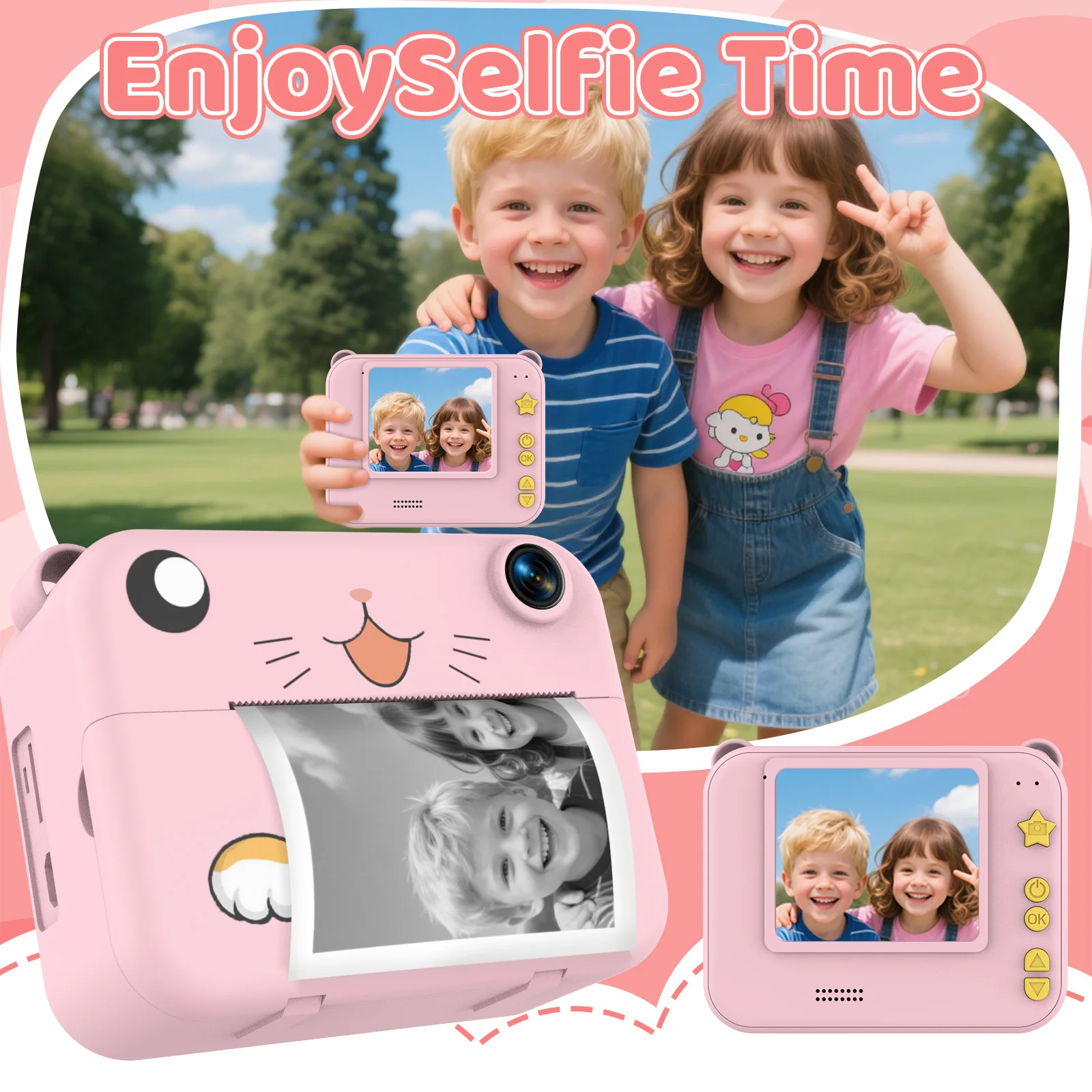 Best Kids Education Videos - Appareil photo numérique pour enfants, impression