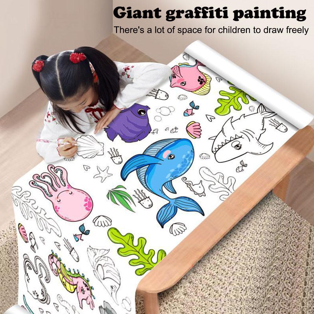 Kids Education Laptop - Rouleau de papier à dessin pour