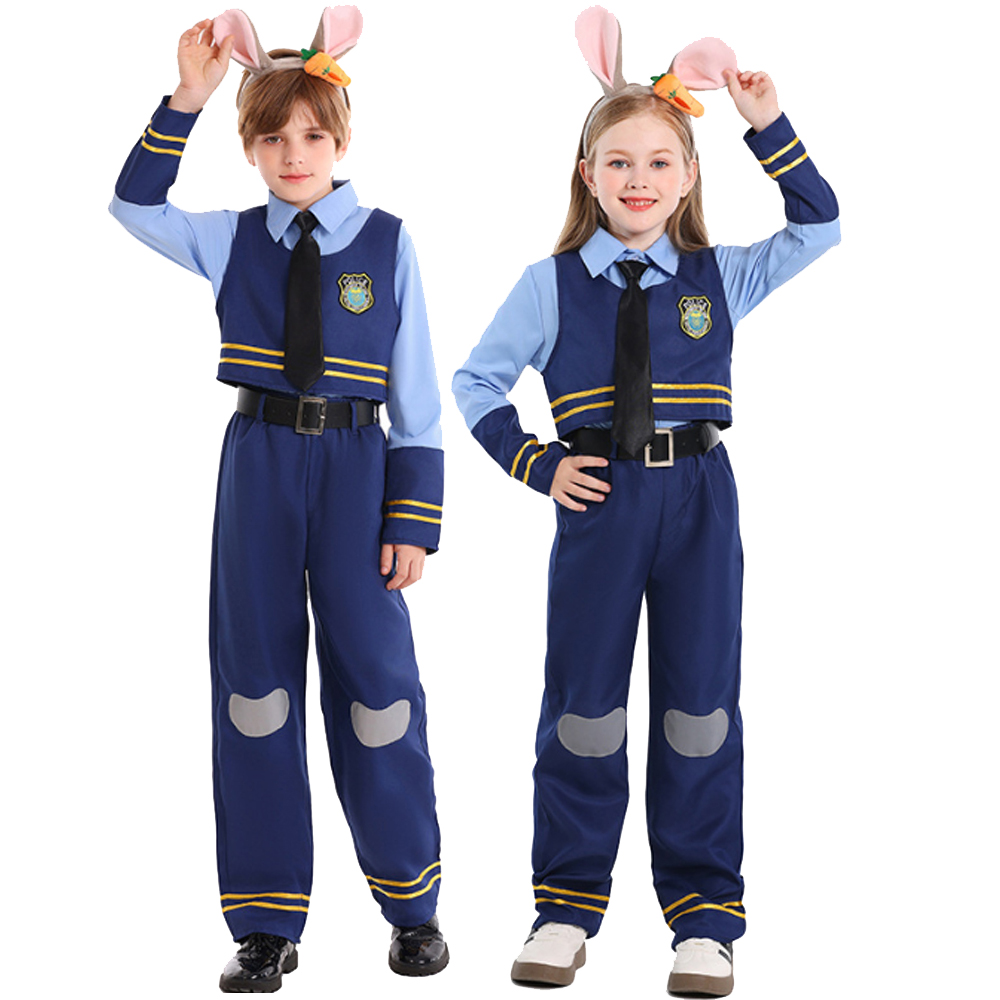 Kids Education School - Costume de cosplay de la police