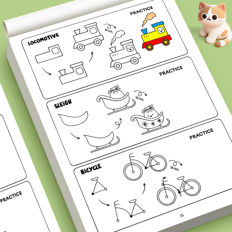 Kids Educational Workbooks - Livre d'activités pour enfants : Comment