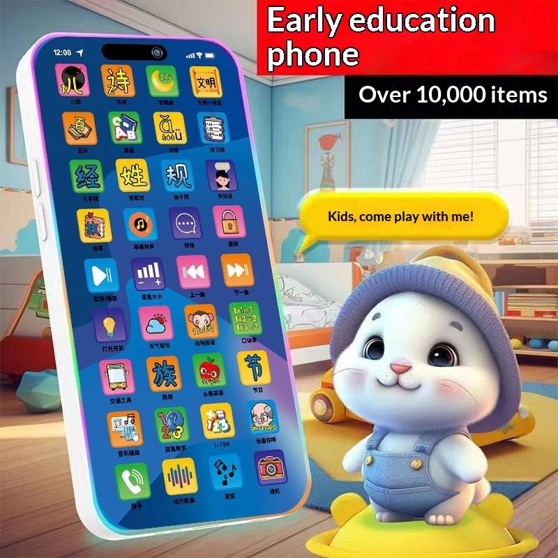 Kid Education - Téléphone Jouet Interactif pour Tout-Petits avec