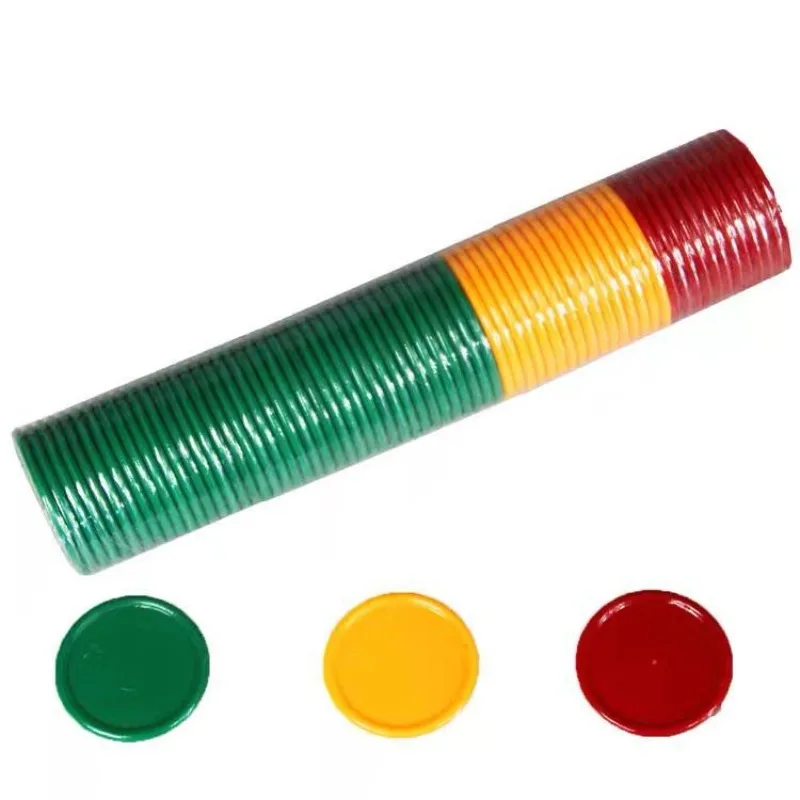 Kids Education Room - Jeu de jetons de Poker 3.2cm,