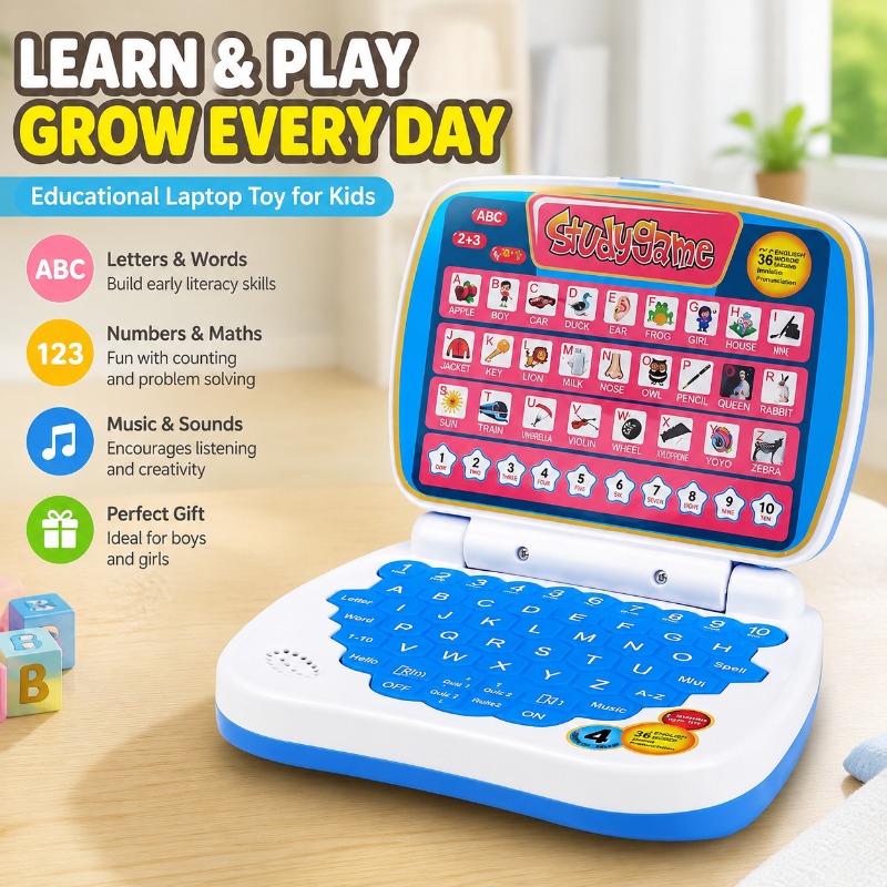 Kids Education Laptop - Mini ordinateur portable de simulation éducatif