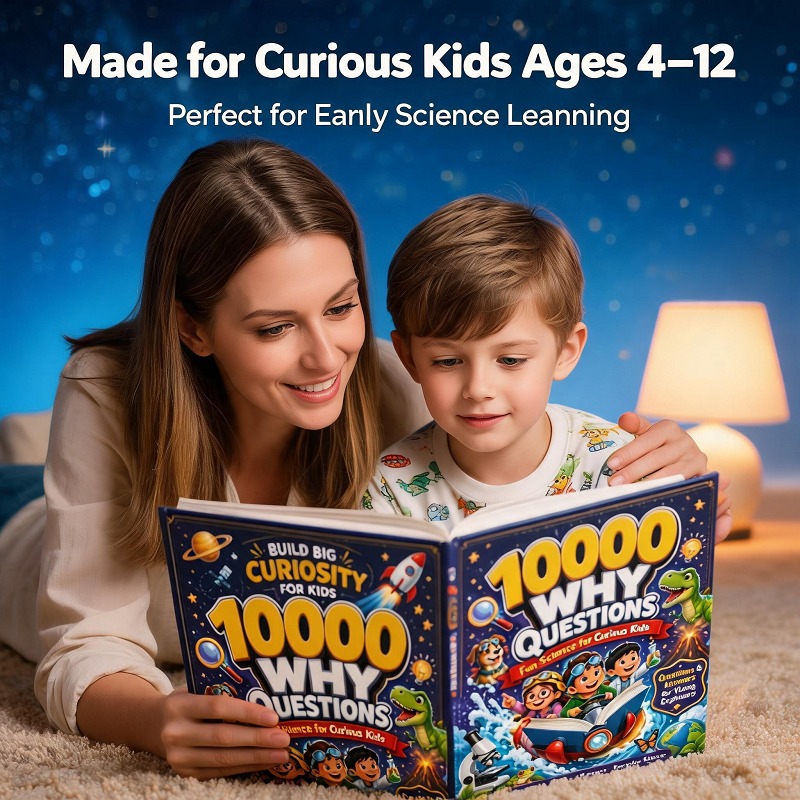 Kids Education Book - 10000 pourquoi ? L'encyclopédie scientifique pour