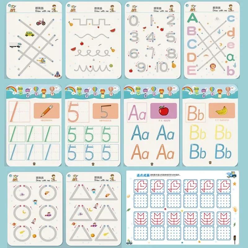 Cahier d'exercices de traçage  - Kids Educational Workbooks avis et prix