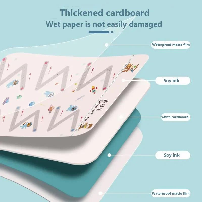Cahier d'exercices de traçage  - Kids Educational Workbooks avis et prix