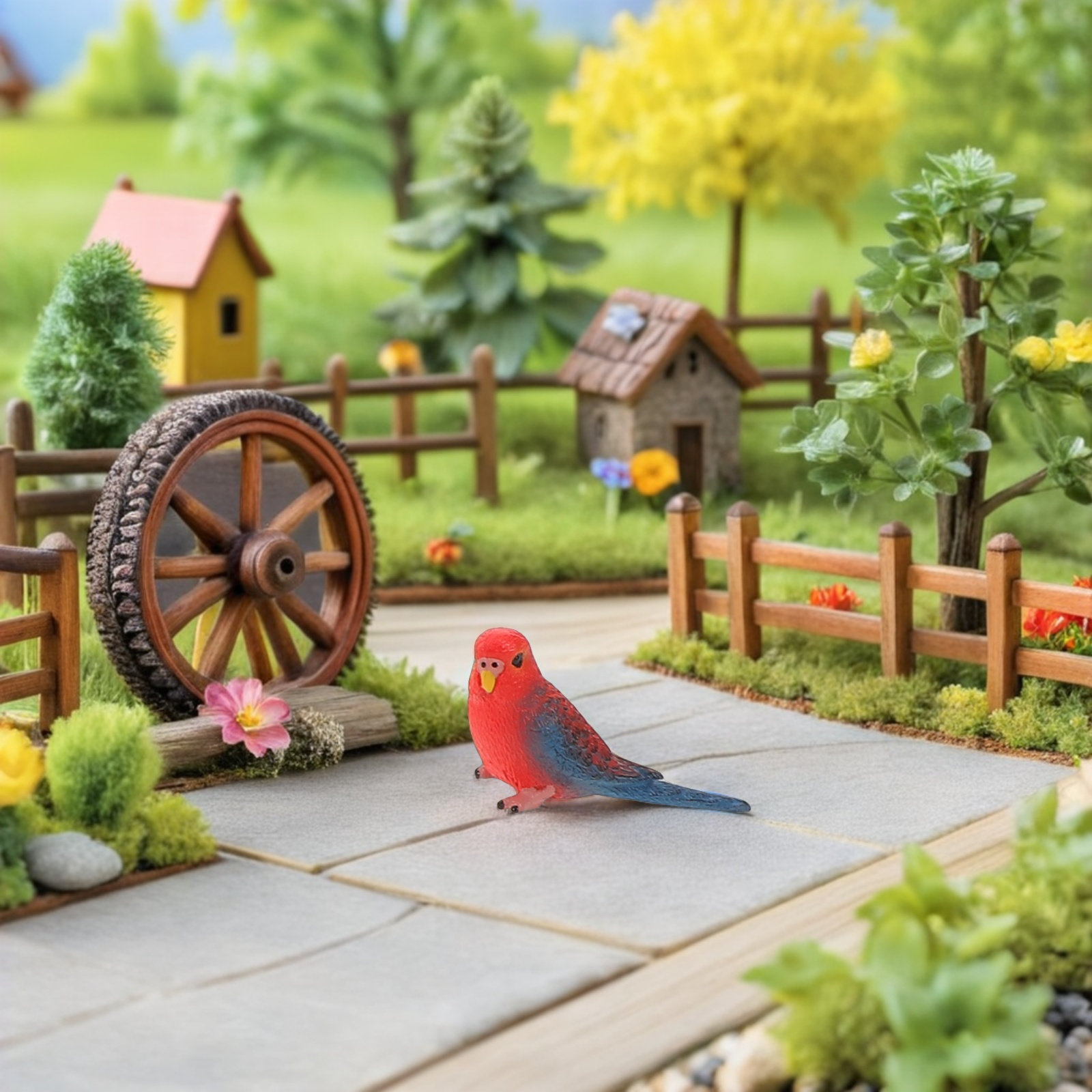6 Pièces d'oiseaux artificiels - Kids Education Room avis et prix