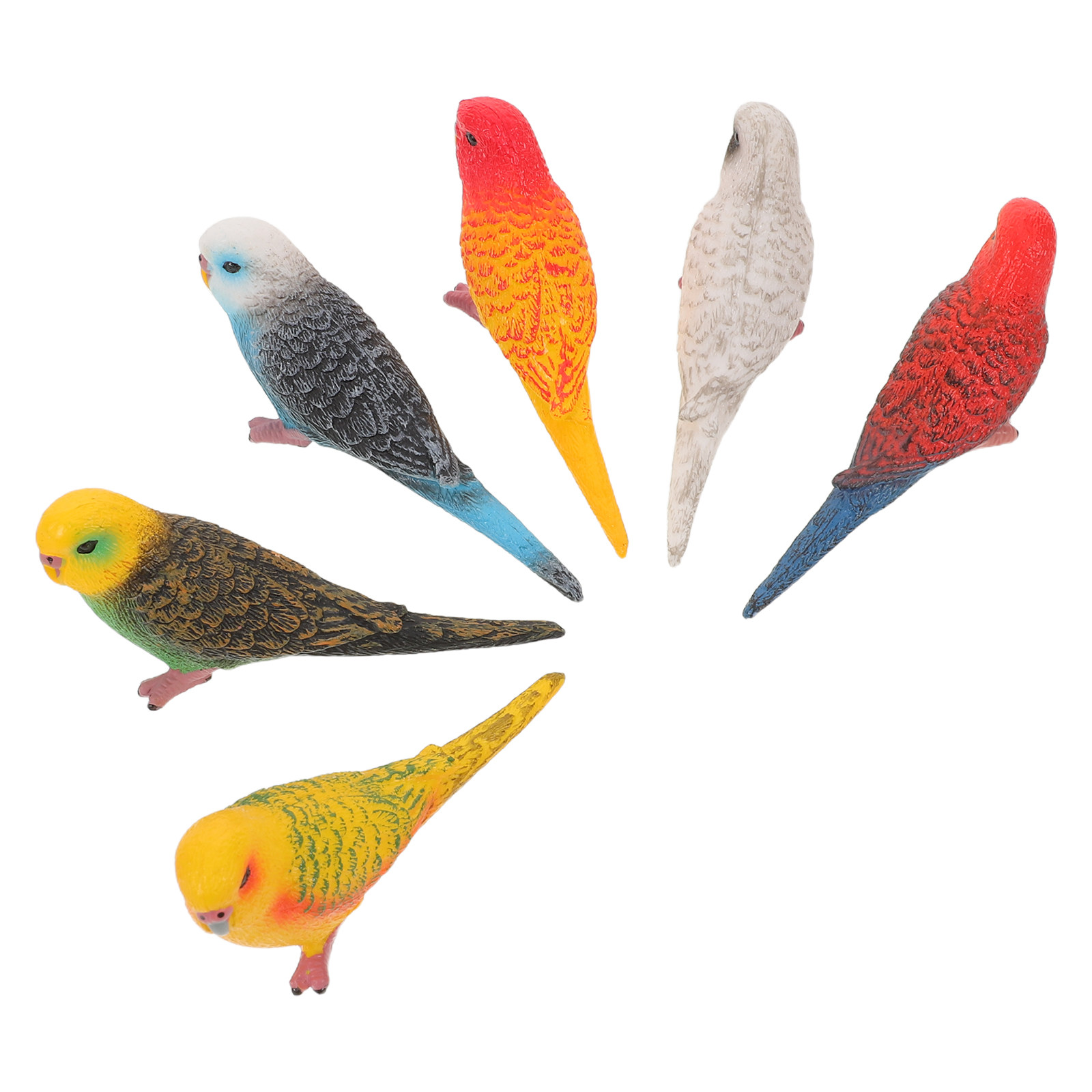 6 Pièces d'oiseaux artificiels - Kids Education Room avis et prix