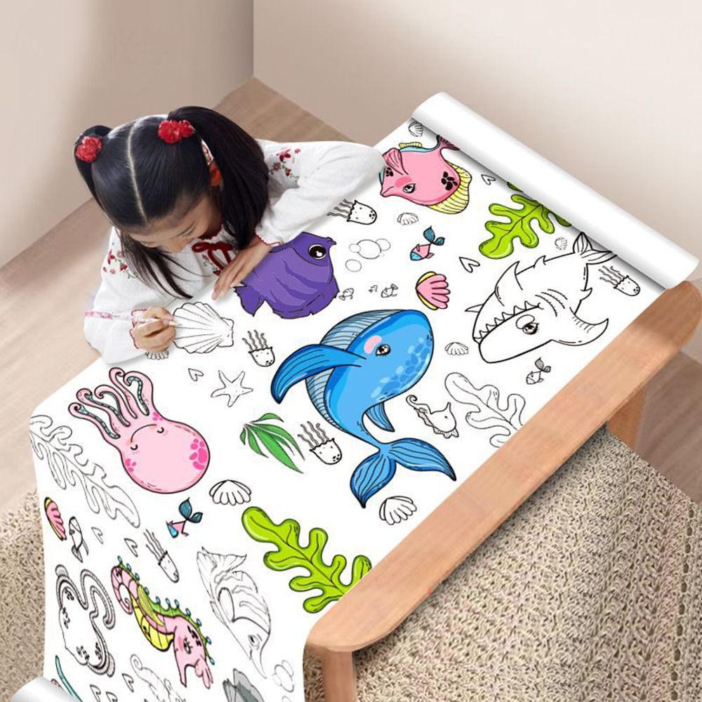Rouleau de papier à colorier m - Kids Educational Workbooks avis et prix