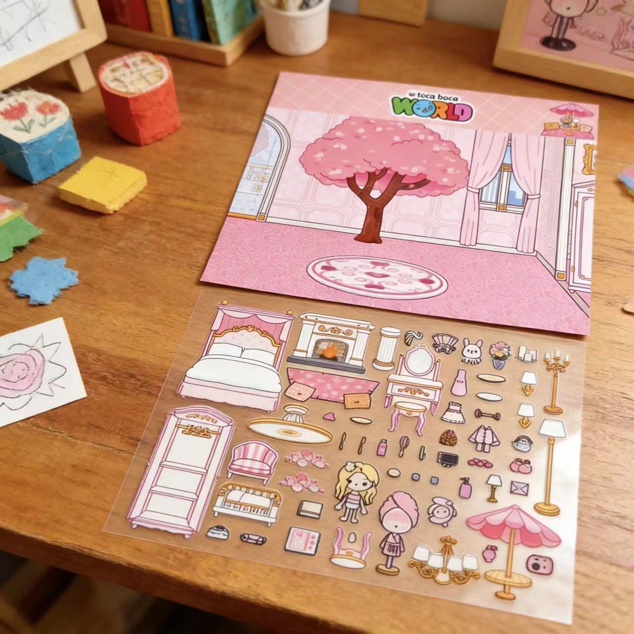 Kit d'autocollants DIY pour ch - Kids Education Room avis et prix