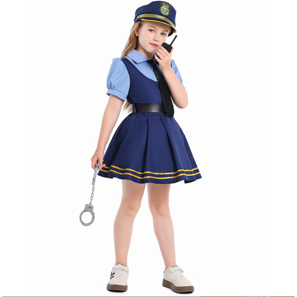 Costume de cosplay de la polic - Kids Education School avis et prix