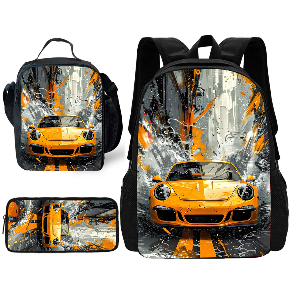 Sac à dos de voitures de sport - Kids Education School avis et prix