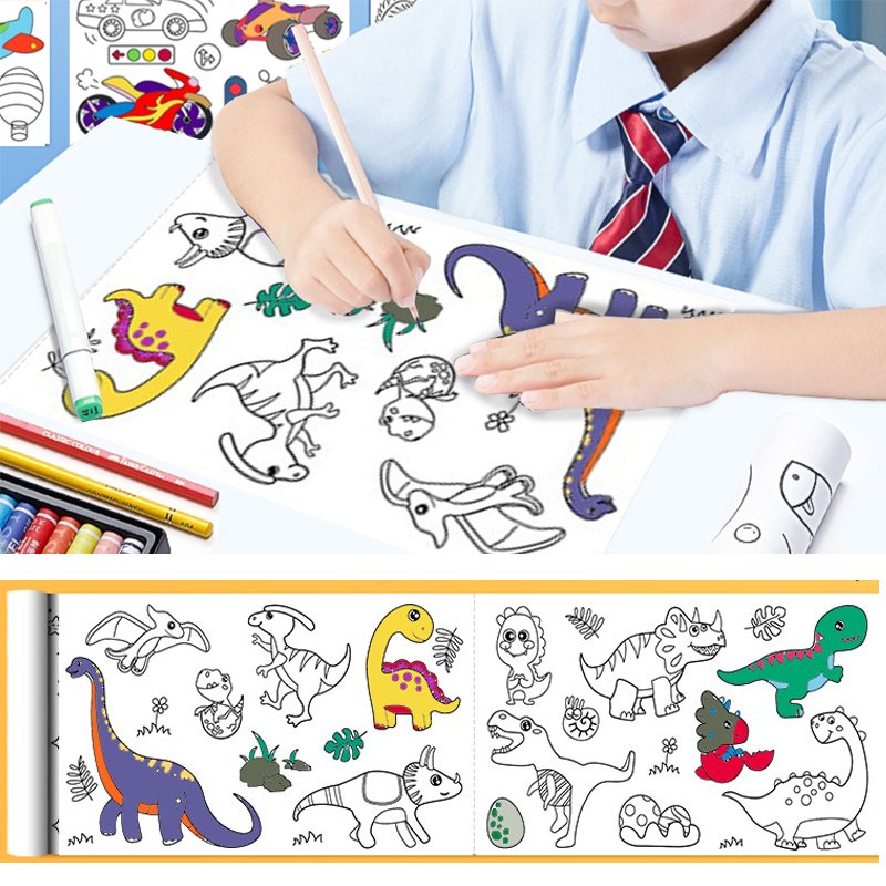 Rouleau de dessin pour enfants - Kids Educational Workbooks avis et prix