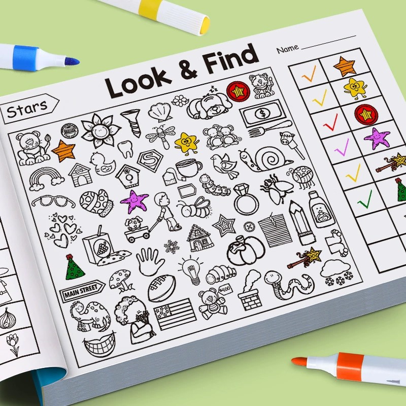 Livre de coloriage Look And Fi - Kid Education avis et prix