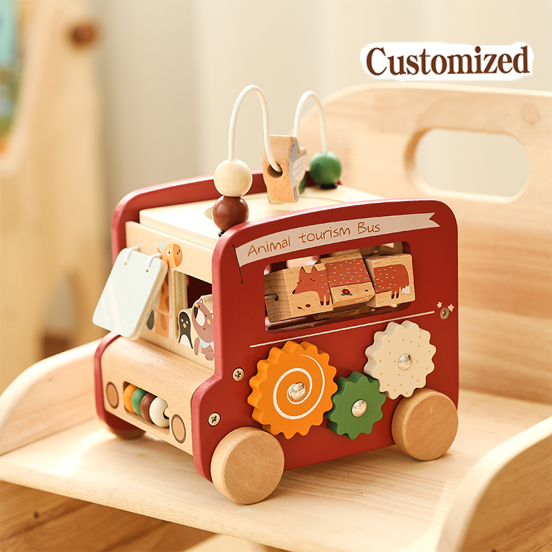 Bus en bois personnalisable av - Kids Education Name avis et prix
