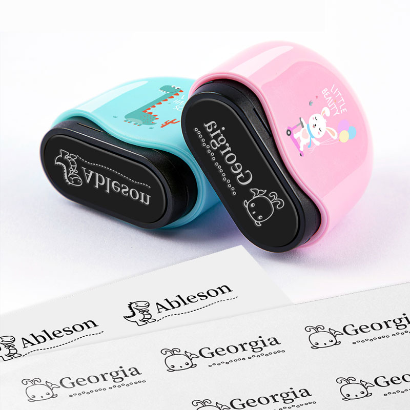 Tampon personnalisé avec nom d - Kids Education School avis et prix