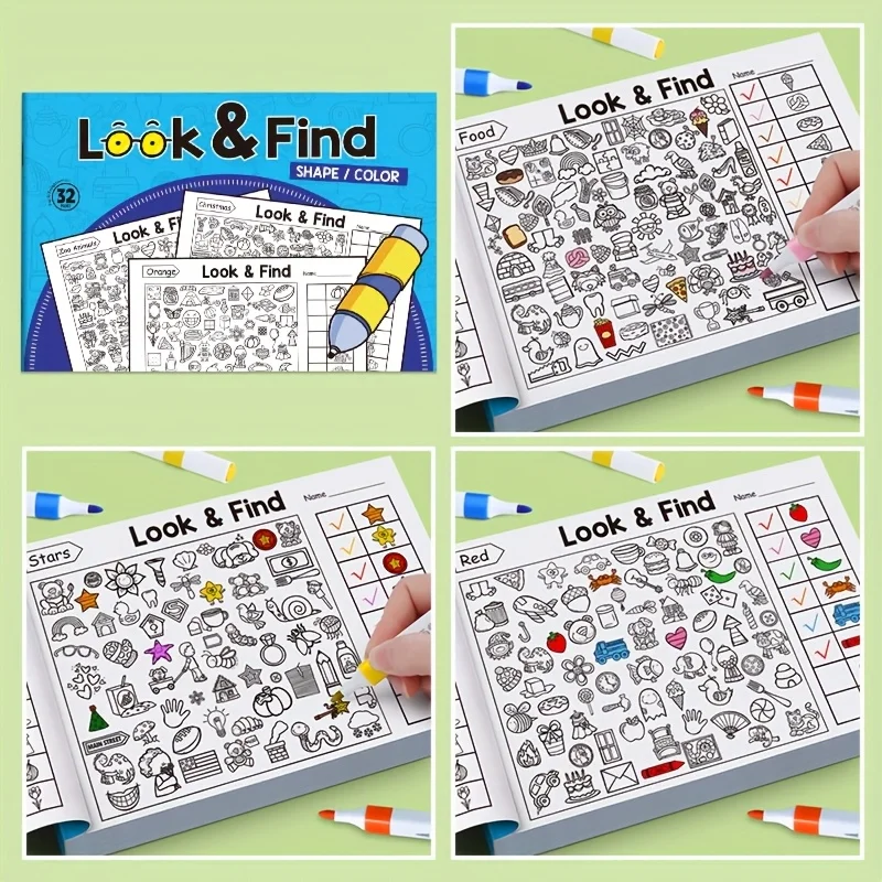 Livre de coloriage et d'activi - Kids Educational Workbooks avis et prix