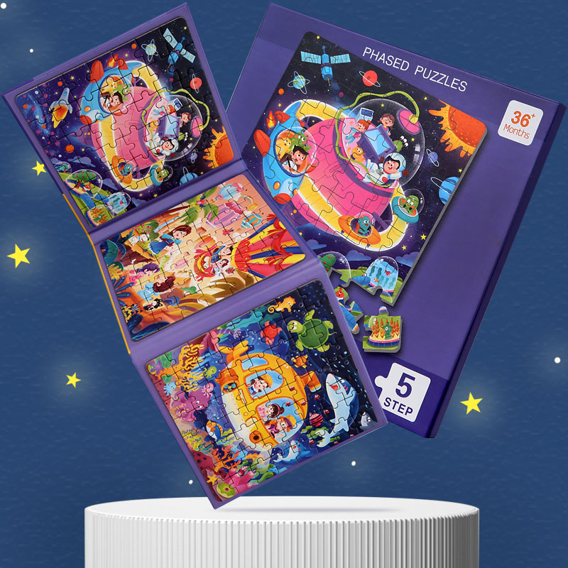 Puzzle magnétique en bois pour - Kids Education Book avis et prix