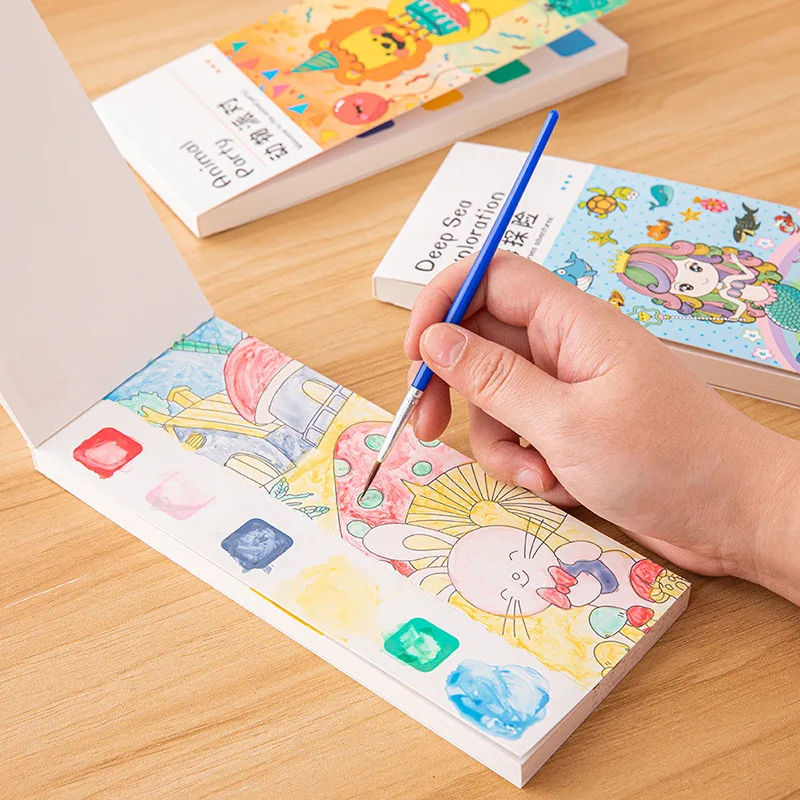 Livre de peinture à l'aquarell - Kids Education Laptop avis et prix