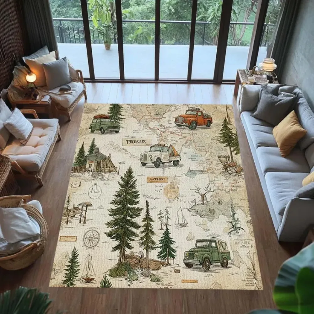 Tapis de carte du monde intera - Kids Education Room avis et prix