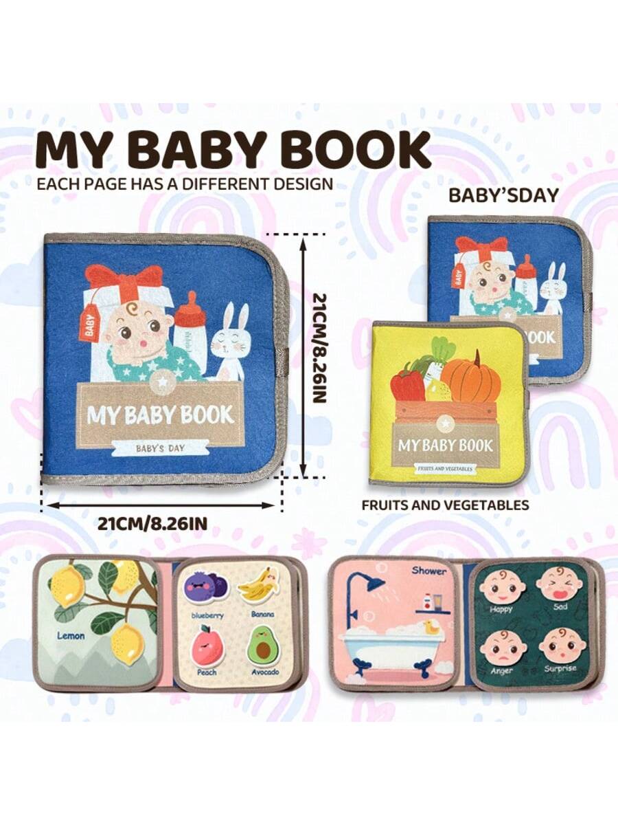 Livre occupé pour bébé Montess - Kids Education Book avis et prix
