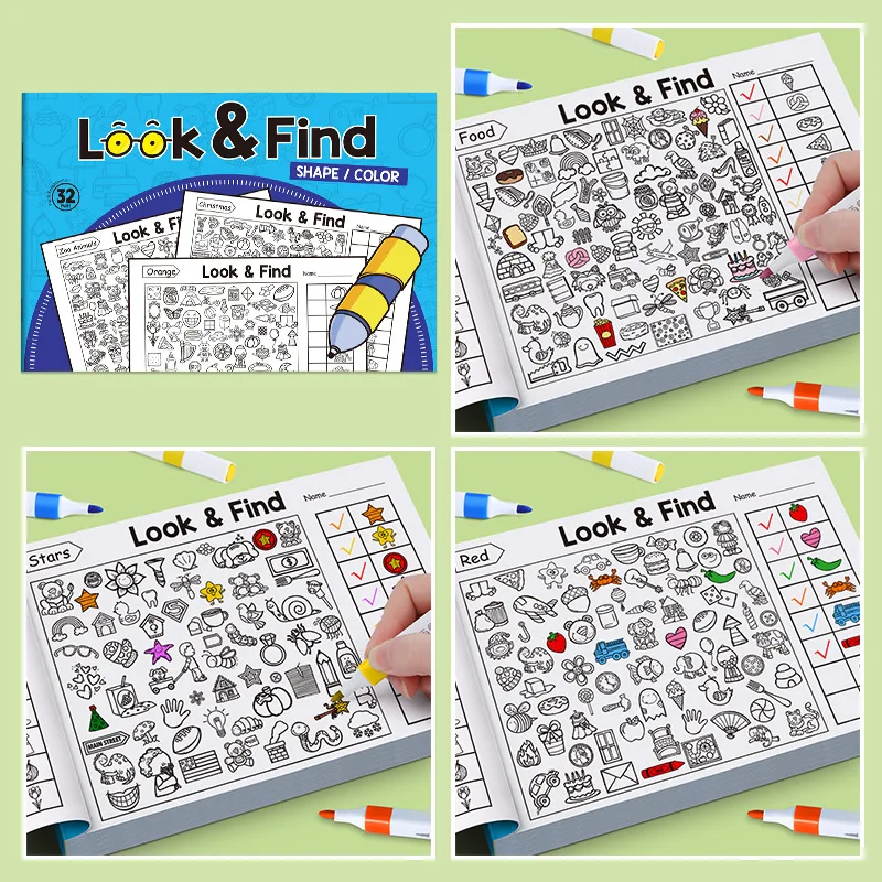 Livre d'activités de recherche - Kids Education Book avis et prix