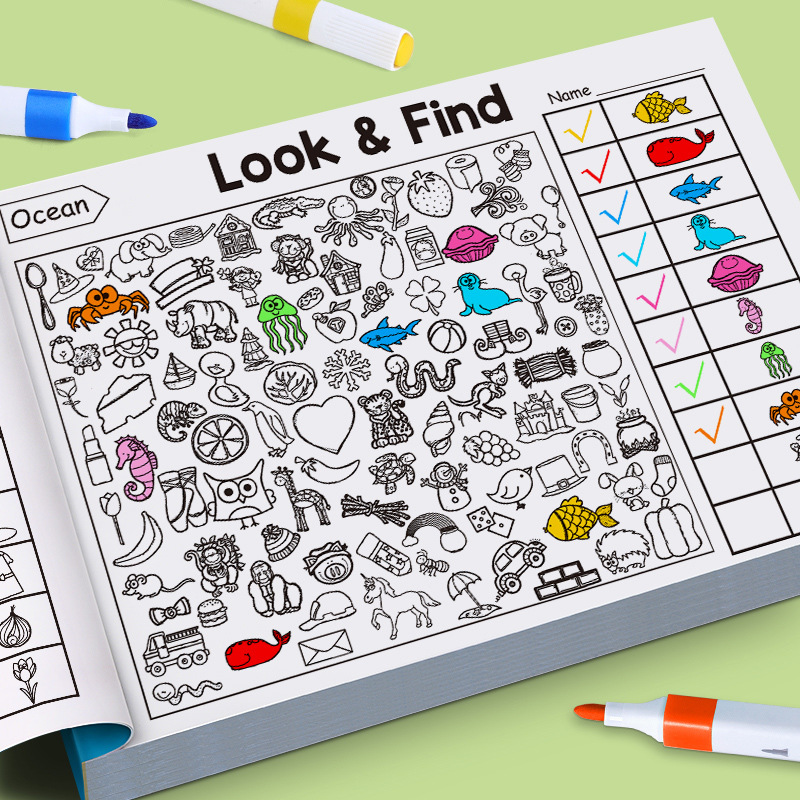 Livre d'activités de recherche - Kids Education Book avis et prix